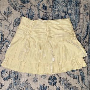 Forever21 shimmery tiered skirt